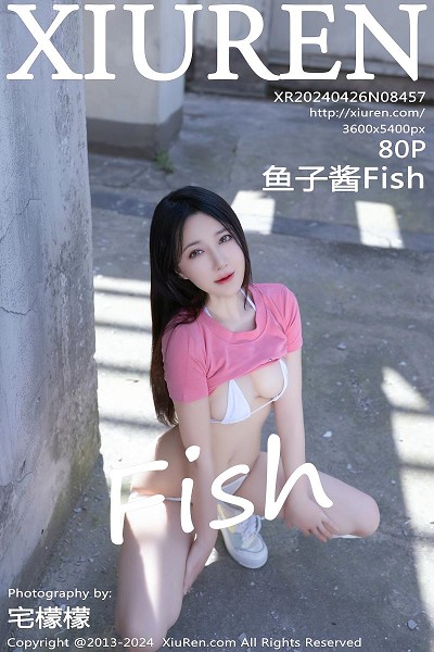 [XiuRen秀人网]No.8457_模特鱼子酱Fish粉色上衣配白色短裙露性感白色内衣完美诱惑写真80P